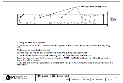PMR Series Lower Hull PMR Series Lower Hull